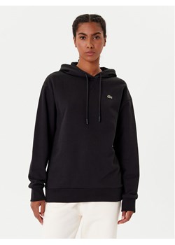 Lacoste Bluza SF7612 Czarny Oversize ze sklepu MODIVO w kategorii Bluzy damskie - zdjęcie 185634948