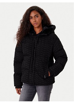 KARL LAGERFELD Kurtka zimowa A4W15042 Czarny Regular Fit ze sklepu MODIVO w kategorii Kurtki damskie - zdjęcie 185634959