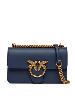 PINKO Torebka Love One Mini Dc AI 25-26 PLTT 100074 A0F1 Granatowy ze sklepu MODIVO w kategorii Listonoszki - zdjęcie 185634968