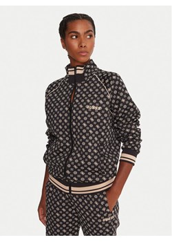 Guess Bluza V5YQ03 KB212 Czarny Regular Fit ze sklepu MODIVO w kategorii Bluzy damskie - zdjęcie 185635028
