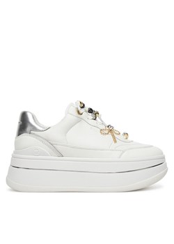 MICHAEL Michael Kors Sneakersy Hayes 43F5HYFS2L Biały ze sklepu MODIVO w kategorii Buty sportowe damskie - zdjęcie 185635047