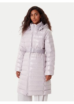 Calvin Klein Kurtka zimowa LV044D543G Szary Slim Fit ze sklepu MODIVO w kategorii Kurtki damskie - zdjęcie 185635065