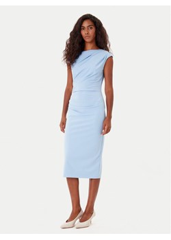 Rinascimento Sukienka koktajlowa CFC0125334003 Błękitny Slim Fit ze sklepu MODIVO w kategorii Sukienki - zdjęcie 185635105
