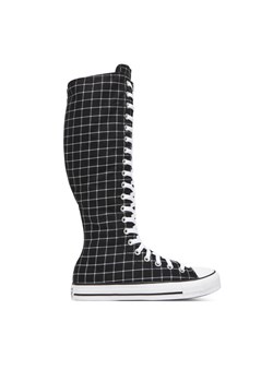 Converse Trampki Chuck Taylor All Star XXHi Plaid A13019C Czarny ze sklepu MODIVO w kategorii Trampki damskie - zdjęcie 185635107