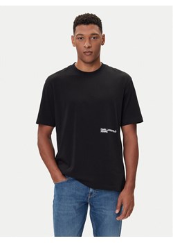Karl Lagerfeld Jeans T-Shirt A4M17030 Czarny Relaxed Fit ze sklepu MODIVO w kategorii T-shirty męskie - zdjęcie 185635118