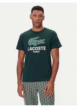 Lacoste T-Shirt TH5634 Zielony Regular Fit ze sklepu MODIVO w kategorii T-shirty męskie - zdjęcie 185635158