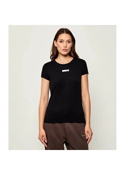 EA7 T-shirt | Slim Fit ze sklepu Gomez Fashion Store w kategorii Bluzki damskie - zdjęcie 185637509