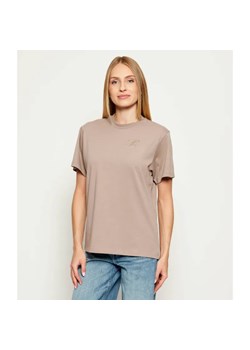 HUGO T-shirt Vintage Tee_19 | Loose fit ze sklepu Gomez Fashion Store w kategorii Bluzki damskie - zdjęcie 185637517