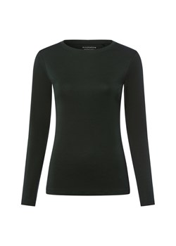 brookshire Damska koszulka z długim rękawem Kobiety Bawełna jodłowy jednolity ze sklepu vangraaf w kategorii Bluzki damskie - zdjęcie 185638346