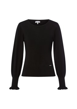 More & More Sweter damski z dzianiny Kobiety czarny jednolity ze sklepu vangraaf w kategorii Swetry damskie - zdjęcie 185638358