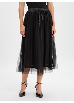 More & More Damska spódnica midi Kobiety czarny jednolity ze sklepu vangraaf w kategorii Spódnice - zdjęcie 185638405