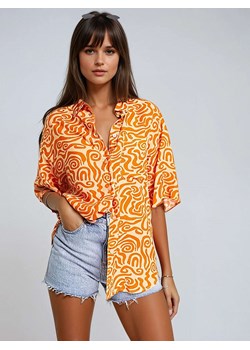 Monki Koszula w kolorze pomarańczowym ze sklepu Limango Polska w kategorii Koszule damskie - zdjęcie 185639498