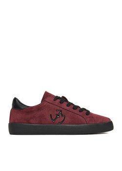 Eva Minge Sneakersy EO-ELLA-WSDR13670-1 Bordowy ze sklepu MODIVO w kategorii Buty sportowe damskie - zdjęcie 185641237