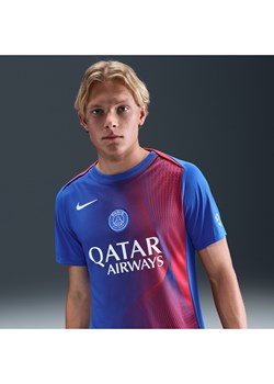 Męska koszulka piłkarska z krótkim rękawem Nike Dri-FIT Paris Saint-Germain Academy Pro (wersja trzecia) - Niebieski ze sklepu Nike poland w kategorii T-shirty męskie - zdjęcie 185641697