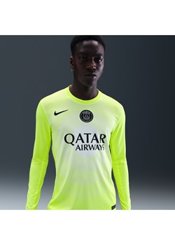 Męska koszulka piłkarska Nike Dri-FIT Paris Saint-Germain Goalkeeper Stadium 2025/26 (wersja trzecia) – replika - Żółty ze sklepu Nike poland w kategorii T-shirty męskie - zdjęcie 185641705