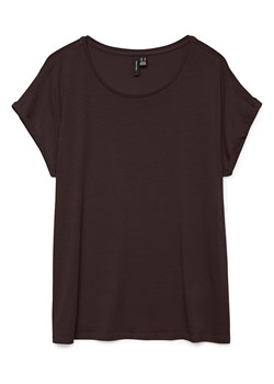 Vero Moda Koszulka w kolorze brązowym ze sklepu Limango Polska w kategorii Bluzki damskie - zdjęcie 185645105