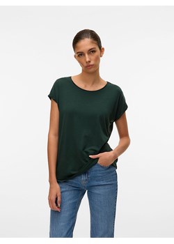 Vero Moda Koszulka w kolorze zielonym ze sklepu Limango Polska w kategorii Bluzki damskie - zdjęcie 185645106