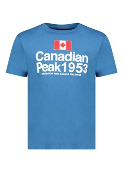 Canadian Peak Koszulka &quot;Jackeak&quot; w kolorze niebieskim ze sklepu Limango Polska w kategorii T-shirty męskie - zdjęcie 185645286