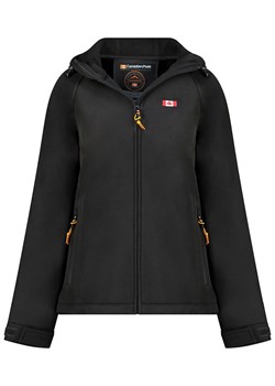 Canadian Peak Kurtka softshellowa "Tamilaloreak" w kolorze czarnym ze sklepu Limango Polska w kategorii Kurtki damskie - zdjęcie 185645378