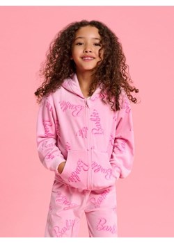 Sinsay - Bluza z kapturem Barbie - różowy ze sklepu Sinsay w kategorii Bluzy dziewczęce - zdjęcie 185648319