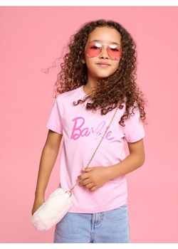 Sinsay - Koszulka Barbie - różowy ze sklepu Sinsay w kategorii Bluzki dziewczęce - zdjęcie 185648325