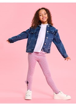 Sinsay - Legginsy z elastyczną gumką na stopach Minnie Mouse - fioletowy - id: 132GA-44X - marki Sinsay - 185648327 Sinsay - Legginsy z elastyczną gumką na stopach Minnie Mouse - fioletowy ze sklepu Sinsay w kategorii Spodnie dziewczęce - zdjęcie 185648327