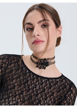 Sinsay - Naszyjnik choker 2 pack - czarny ze sklepu Sinsay w kategorii Naszyjniki - zdjęcie 185648347