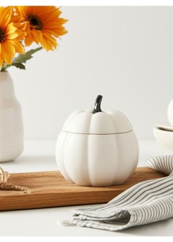 Sinsay - Pojemnik do przechowywania z pokrywką - biały ze sklepu Sinsay w kategorii Zabawki - zdjęcie 185648395