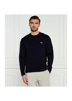 Lacoste Wełniany sweter | Classic fit ze sklepu Gomez Fashion Store w kategorii Swetry męskie - zdjęcie 185648505