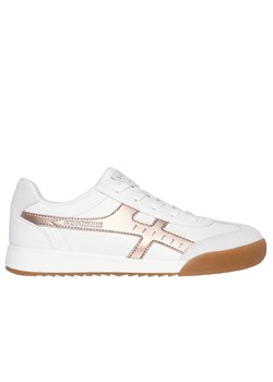 Buty damskie Skechers Zinger Metallic Roads 177500WTRG - białe ze sklepu streetstyle24.pl w kategorii Buty sportowe damskie - zdjęcie 185650448