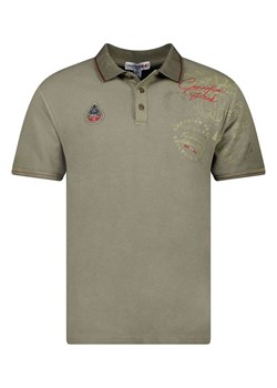 Canadian Peak Koszulka polo &quot;Kadventureak&quot; w kolorze khaki ze sklepu Limango Polska w kategorii T-shirty męskie - zdjęcie 185650656