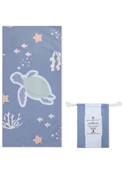 Swim Essentials Ręcznik plażowy &quot;Coral Bliss&quot; w kolorze niebieskim - 135 x 65 cm ze sklepu Limango Polska w kategorii Ręczniki - zdjęcie 185650677