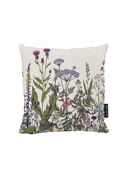Butter Kings Poszewka w kolorze beżowym ze wzorem na poduszkę - 45 x 45 cm ze sklepu Limango Polska w kategorii Poduszki dekoracyjne - zdjęcie 185650935