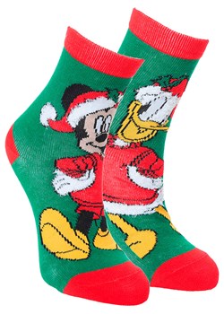 Disney Mickey Mouse Skarpety &quot;Myszka Miki&quot; w kolorze zielonym ze sklepu Limango Polska w kategorii Skarpetki dziecięce - zdjęcie 185651329