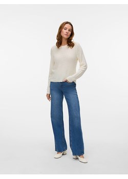 Vero Moda Sweter w kolorze kremowym ze sklepu Limango Polska w kategorii Swetry damskie - zdjęcie 185651377