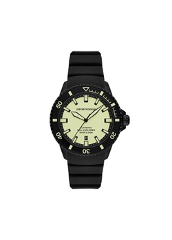 Zegarek Emporio Armani Sea Explorer AR60085 Czarny ze sklepu eobuwie.pl w kategorii Zegarki - zdjęcie 185651577