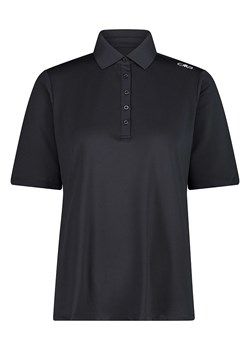 CMP Funkcyjna koszulka polo w kolorze czarnym ze sklepu Limango Polska w kategorii Bluzki damskie - zdjęcie 185652249