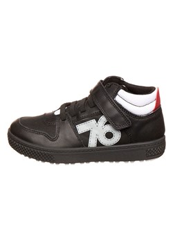 Primigi Skórzane sneakersy &quot;Barth&quot; w kolorze czarnym ze sklepu Limango Polska w kategorii Buty zimowe dziecięce - zdjęcie 185652408