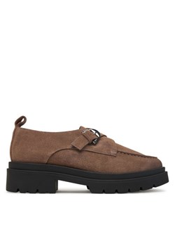 Loafersy Coccinelle E4 TD1 38 01 01 Brązowy ze sklepu eobuwie.pl w kategorii Lordsy damskie - zdjęcie 185653119