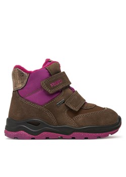 Śniegowce Primigi GORE-TEX 8863722 S Brązowy ze sklepu eobuwie.pl w kategorii Buty zimowe dziecięce - zdjęcie 185653135