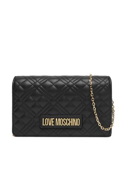 Torebka LOVE MOSCHINO JC4079PP0NLA0000 Czarny ze sklepu eobuwie.pl w kategorii Kopertówki - zdjęcie 185653176