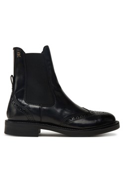 Tommy Hilfiger Sztyblety Brogue Boot FW0FW09151 Czarny - id: 0000305551108 - marki Tommy Hilfiger - 185653926 Tommy Hilfiger Sztyblety Brogue Boot FW0FW09151 Czarny ze sklepu MODIVO w kategorii Botki - zdjęcie 185653926