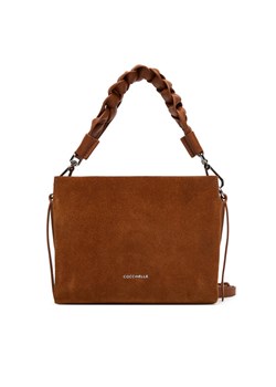 Torebka Coccinelle P6P Boheme Suede Bimaterial E1 P6P 58 01 01 Brązowy ze sklepu eobuwie.pl w kategorii Torebki damskie - zdjęcie 185655858