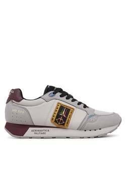 Sneakersy Aeronautica Militare 252SC0292UCT03331 Szary ze sklepu eobuwie.pl w kategorii Buty sportowe męskie - zdjęcie 185655868