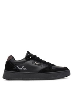 Sneakersy Aeronautica Militare 252SC0235UPL00244 Czarny ze sklepu eobuwie.pl w kategorii Buty sportowe męskie - zdjęcie 185655997