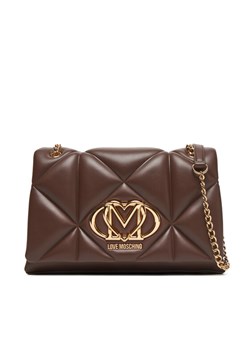 Torebka LOVE MOSCHINO JC4041PP0NLC0313 Brązowy ze sklepu eobuwie.pl w kategorii Torebki damskie - zdjęcie 185656028