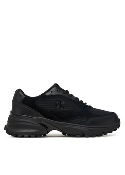 Sneakersy Calvin Klein Jeans Hike Runner Mesh Mix Ck YW0YW01994 Czarny ze sklepu eobuwie.pl w kategorii Buty sportowe damskie - zdjęcie 185656055