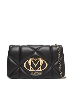 Torebka LOVE MOSCHINO JC4043PP0NLC0000 Czarny ze sklepu eobuwie.pl w kategorii Kopertówki - zdjęcie 185656098