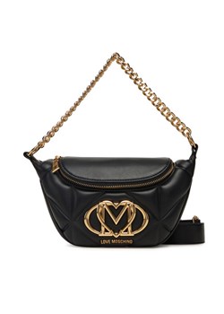 Saszetka nerka LOVE MOSCHINO JC4187PP0NLC0000 Czarny ze sklepu eobuwie.pl w kategorii Nerki - zdjęcie 185656107