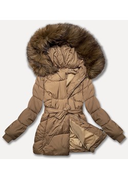 Przejściowa kurtka damska bombka J Style camel (5M3238-62) ze sklepu goodlookin.pl w kategorii Kurtki damskie - zdjęcie 185657179